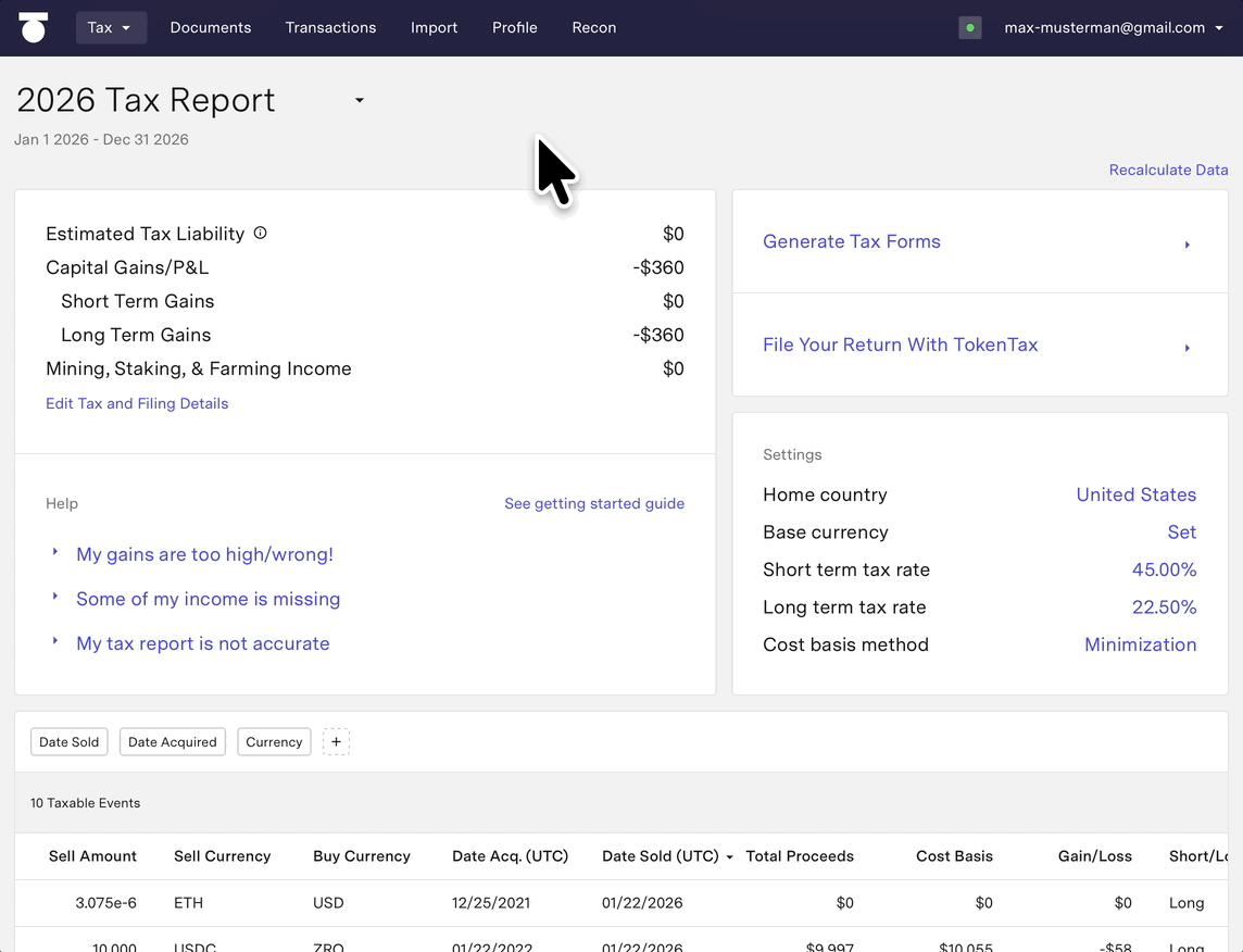 Import your data